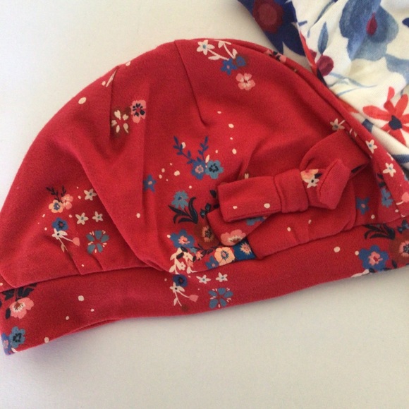 NEXT UK BABY BEANIES SET OF TWO NWT - Picture 2 of 12